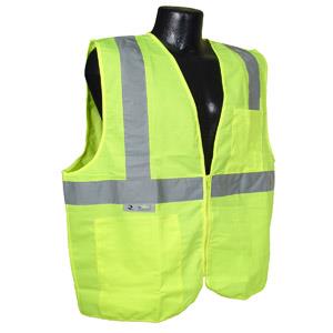 RADIANS ECONOMY CLASS 2 SOLID VEST GREEN - Tagged Gloves